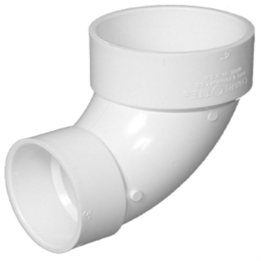 3" x 4 PVC DWV Closet Bend - Fittings N' Valves