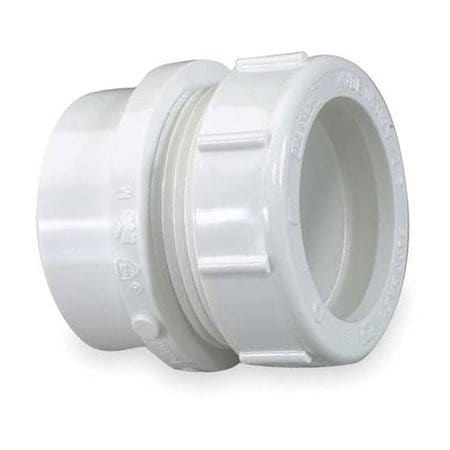 1-1/4" PVC DWV Trap Adapter W/Nut - Fittings N' Valves