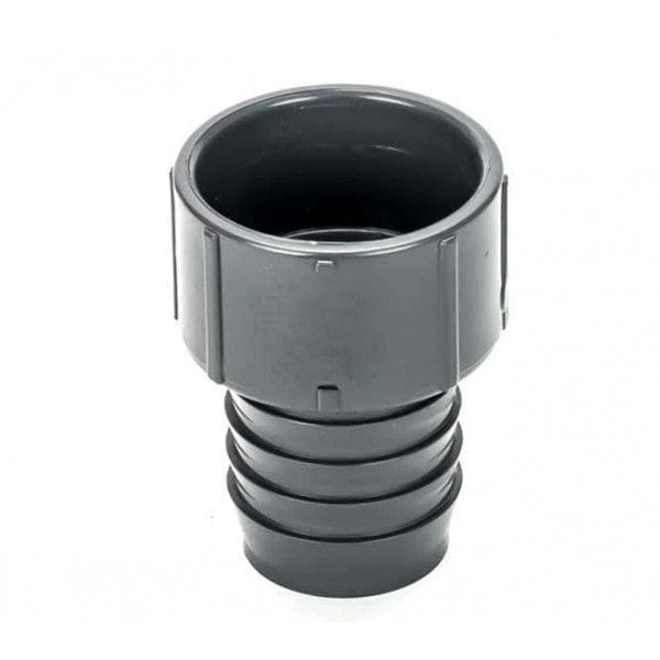 PVC Insert Adapter - Gray - Barb x Socket - 1-1/2" - Fittings N' Valves