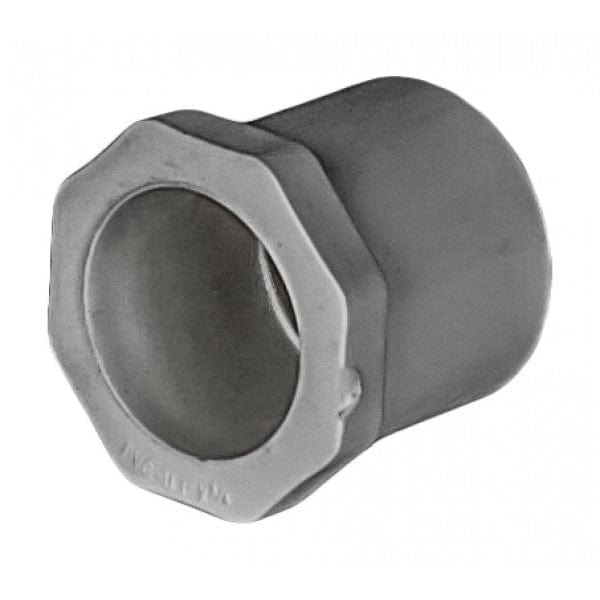 PVC Reducer Bushing - Schedule 80 - Gray - Spigot x Socket - 1" x 3/4" (280/Cs) - Fittings N' Valves
