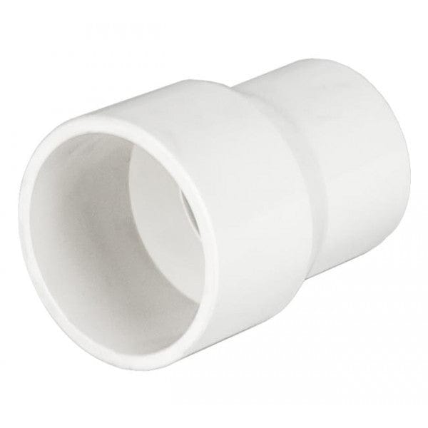 PVC Reducer Coupling - Schedule 40 - White - Socket x Socket - 2" to 1-1/2" (60/Cs) - Fittings N' Valves