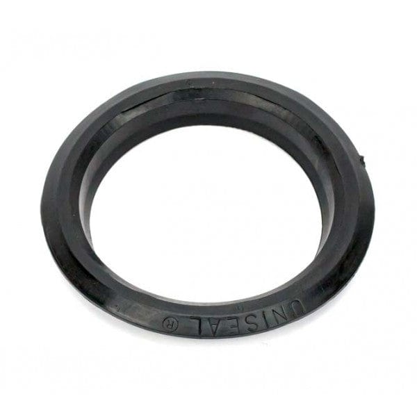 Uniseal Pipe-to-Tank Fitting - Black - 6" - Fittings N' Valves