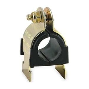 1-5/8" Yellow Zinc Strut Cushion Clamp