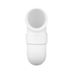 3" Sch. 40 PVC P-Trap, H x H - Fittings N' Valves