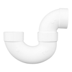 3" Sch. 40 PVC P-Trap, H x H - Fittings N' Valves