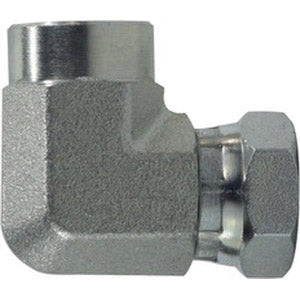 90-deg Swivel Elbow, 3/4-in Female NPTF x 1/2-in Female NPSM, Steel