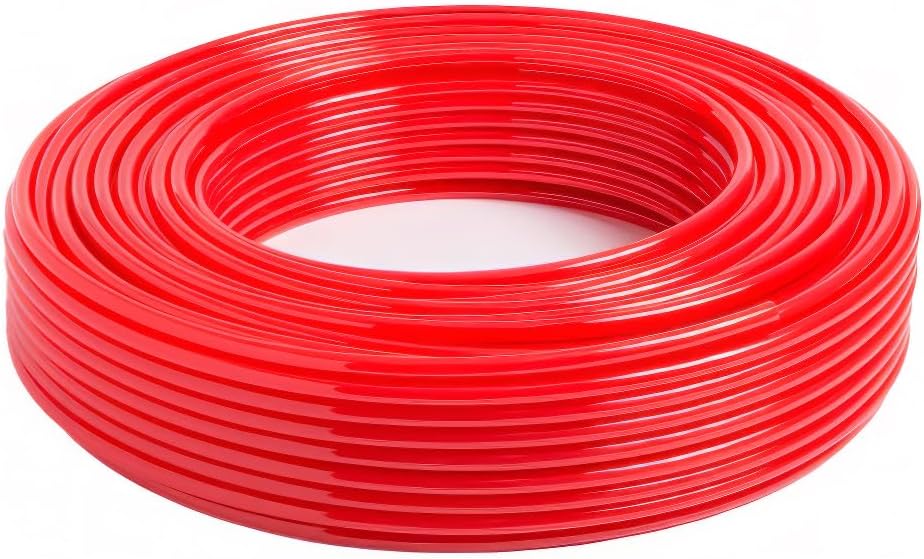 1/2 x 100' PEX-A Potable Water - 100' Coil - Red - Fittings N' Valves