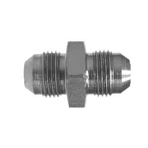 Large Hex Union, 1-1/4 in Male JIC x 1-1/4 in Male JIC, Steel