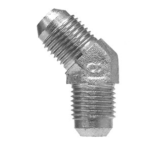 45-deg Union Elbow, 1-in Male JIC x 1-in Male JIC, Steel