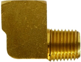 3/8 MIP X FIP 90 DEGREE BRASS STREET ELBOW - Fittings N' Valves