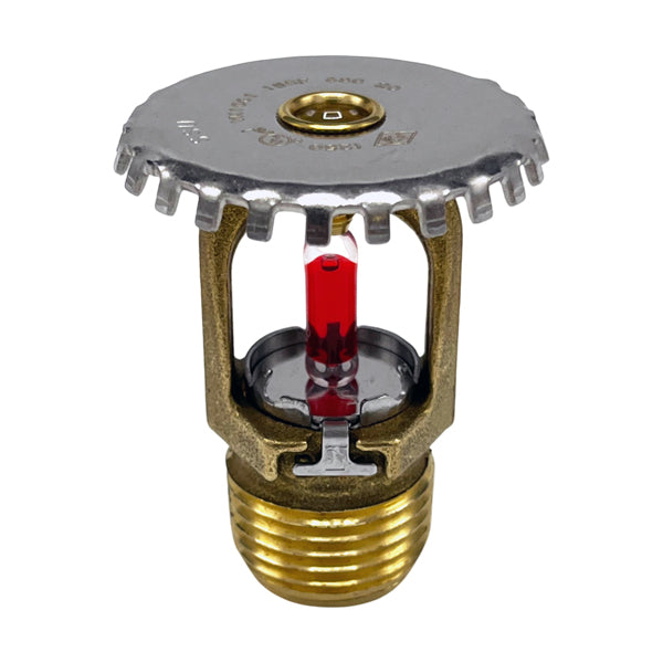1/2" Fire Sprinkler Head - Upright - Rough-Brass