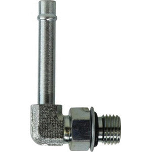 90-deg Beaded Elbow, 1/2-in Beaded Stem x 1/2-in Male Adjustable O-Ring Boss
