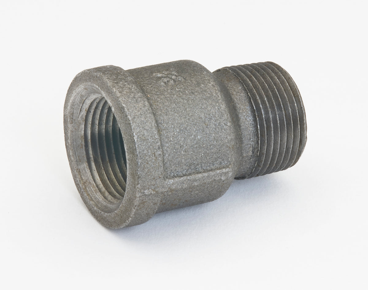 3/4-in FIP x MIP Black Iron Extension - Bulk - Fittings N' Valves