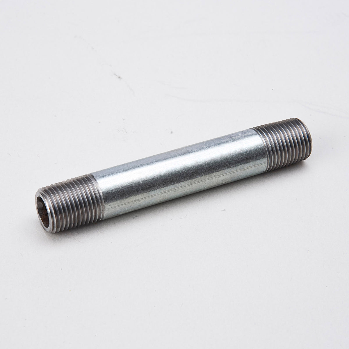 3/8-in x 11-in Galvanized Steel Schedule 40 Nipple - Barcoded - Fittings N' Valves