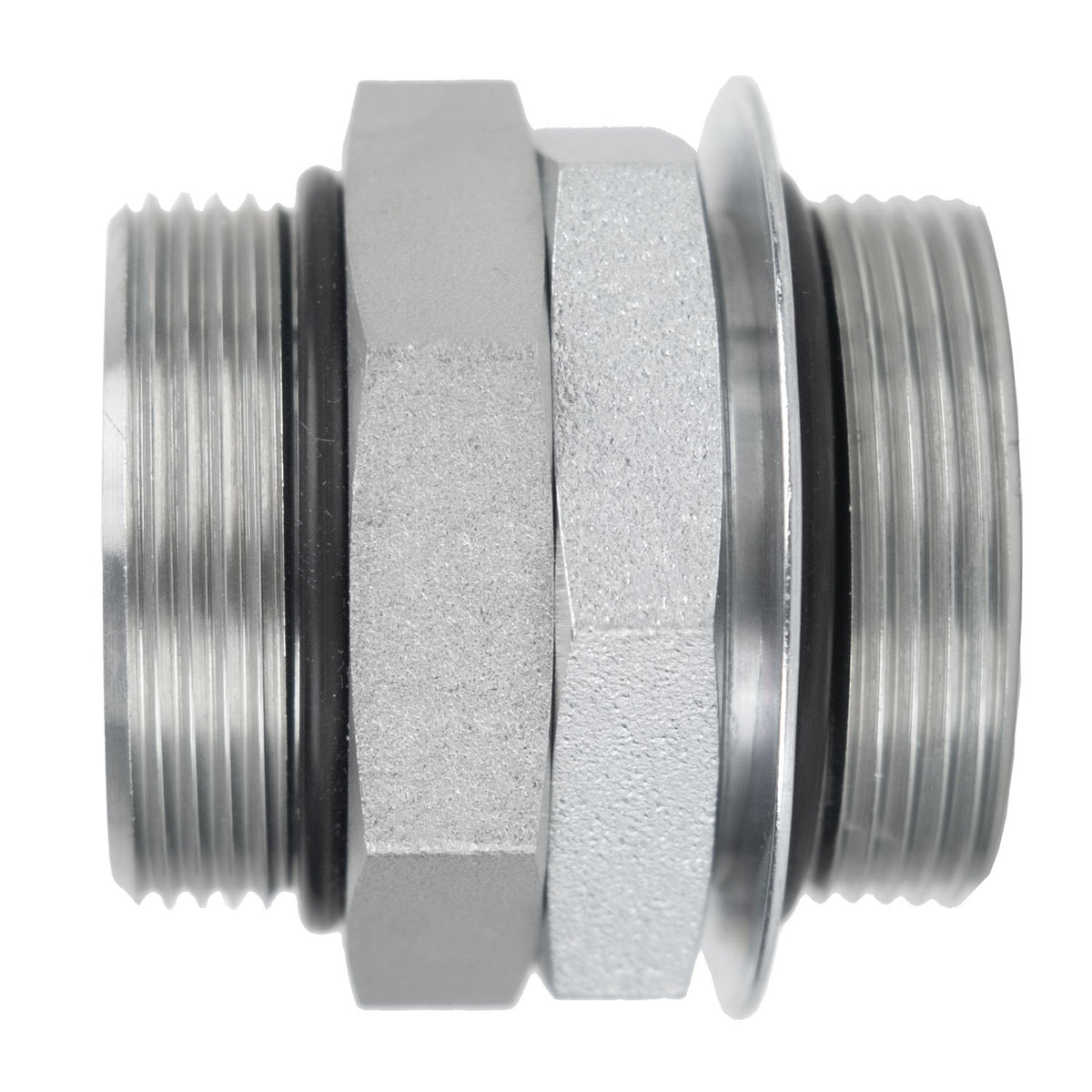 Adjustable Union, 5/8-in Male Adjustable O-Ring Boss x 5/8-in Male Adjustable O-Ring Boss, Steel