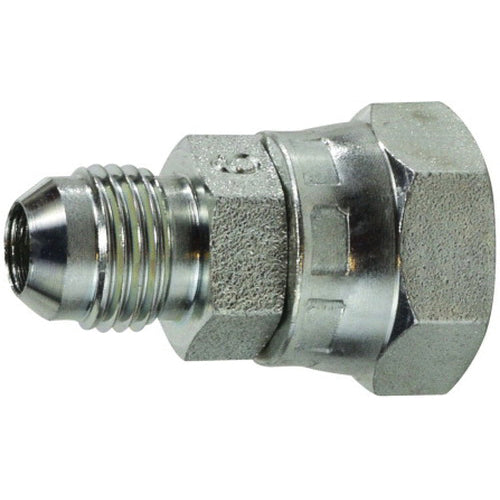 Adapter, 5/8-in Male JIC x 5/8-in Female BSPP Swivel, Steel