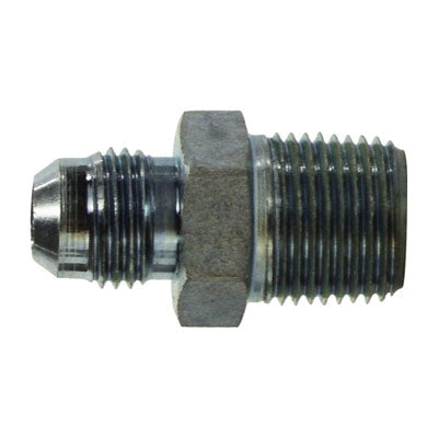 Straight Adapter, 3/8-in Male JIC x M14 Male Metric, Steel