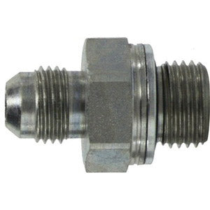 Connector, 1/2-in Male JIC x M20 Male Metric, Steel
