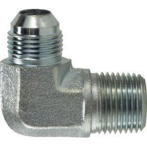 Elbow, 1-1/4 in MJIC x 1 in Male BSPT, Steel