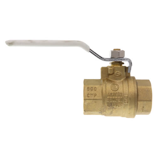 1 in. x 1 in. Lead Free Brass FNPT x FNPT Full-Port Ball Valve