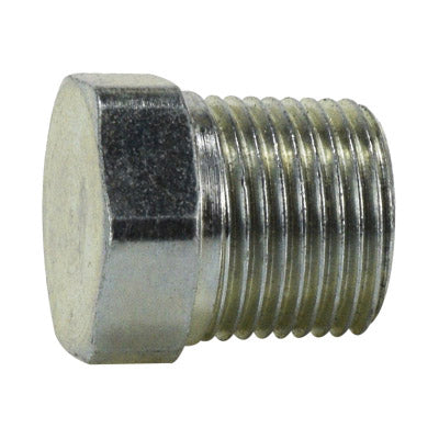 BSPT Plug, 1-1/2-in Male BSPT, Steel