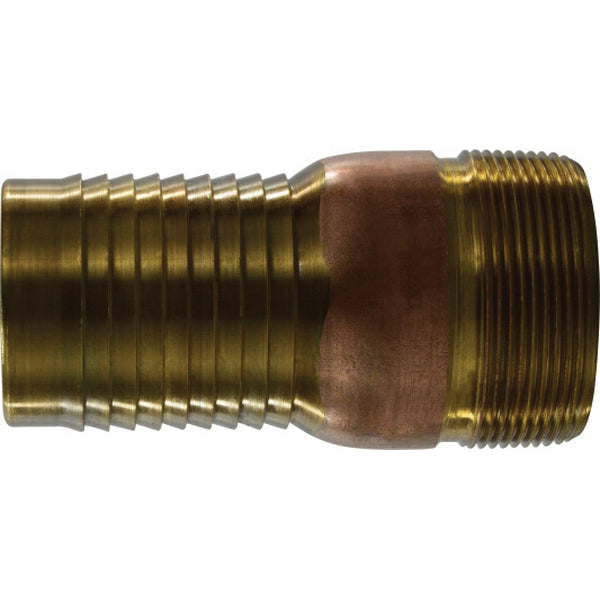 3/4 BRASS KING NIPPLE