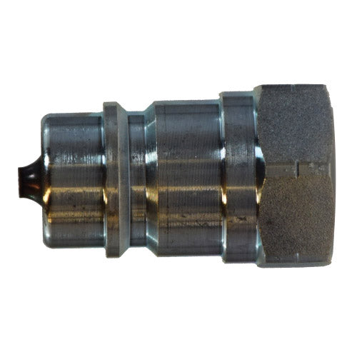 ISO-A Interchange Quick Disconnect Pipe Plug, 3/8-in Body x 3/8-in Female NPT, Steel