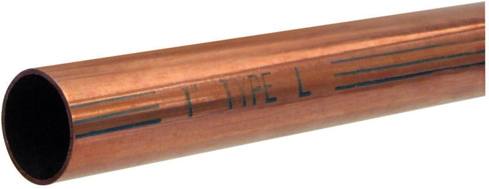 3" x 60" Copper Pipe Type L - Made in USA - Fittings N' Valves