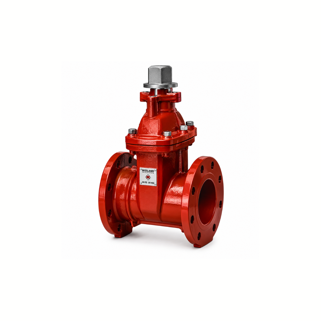 8" DI FL X MJ Gate Valve NRS AWWA C515