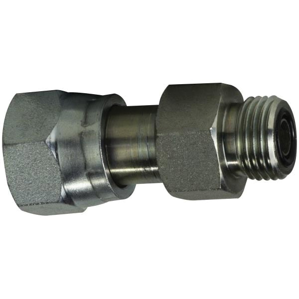 Reducer, 1/2 in Female ORFS x 3/8 in Male ORFS, Steel