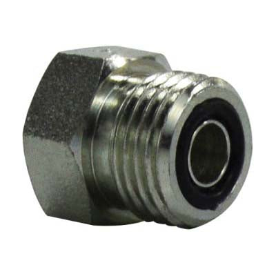 Plug, 3/8 in ORFS x 11/16 in, Steel