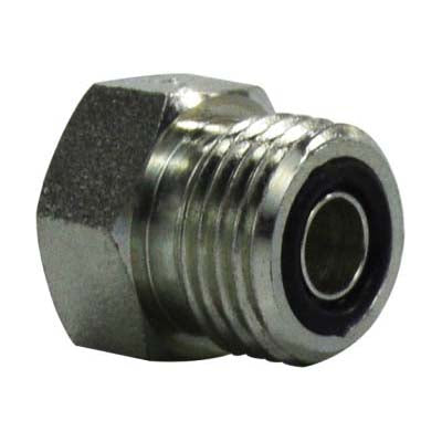Plug, 1/2 in ORFS x 13/16 in, Steel