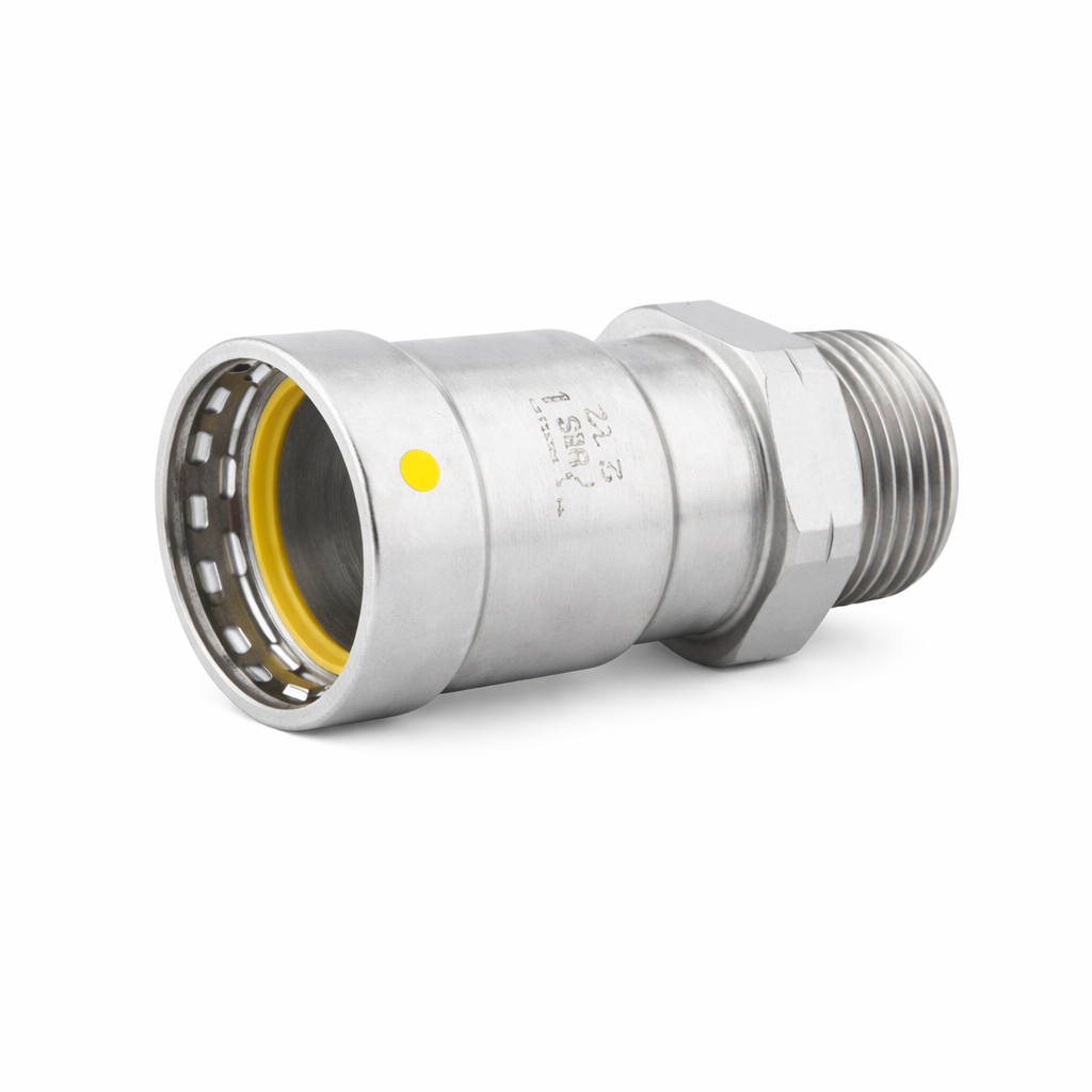 1/2" ArmorPress CS P x F ADPTR - GAS (HNBR) - Fittings N' Valves