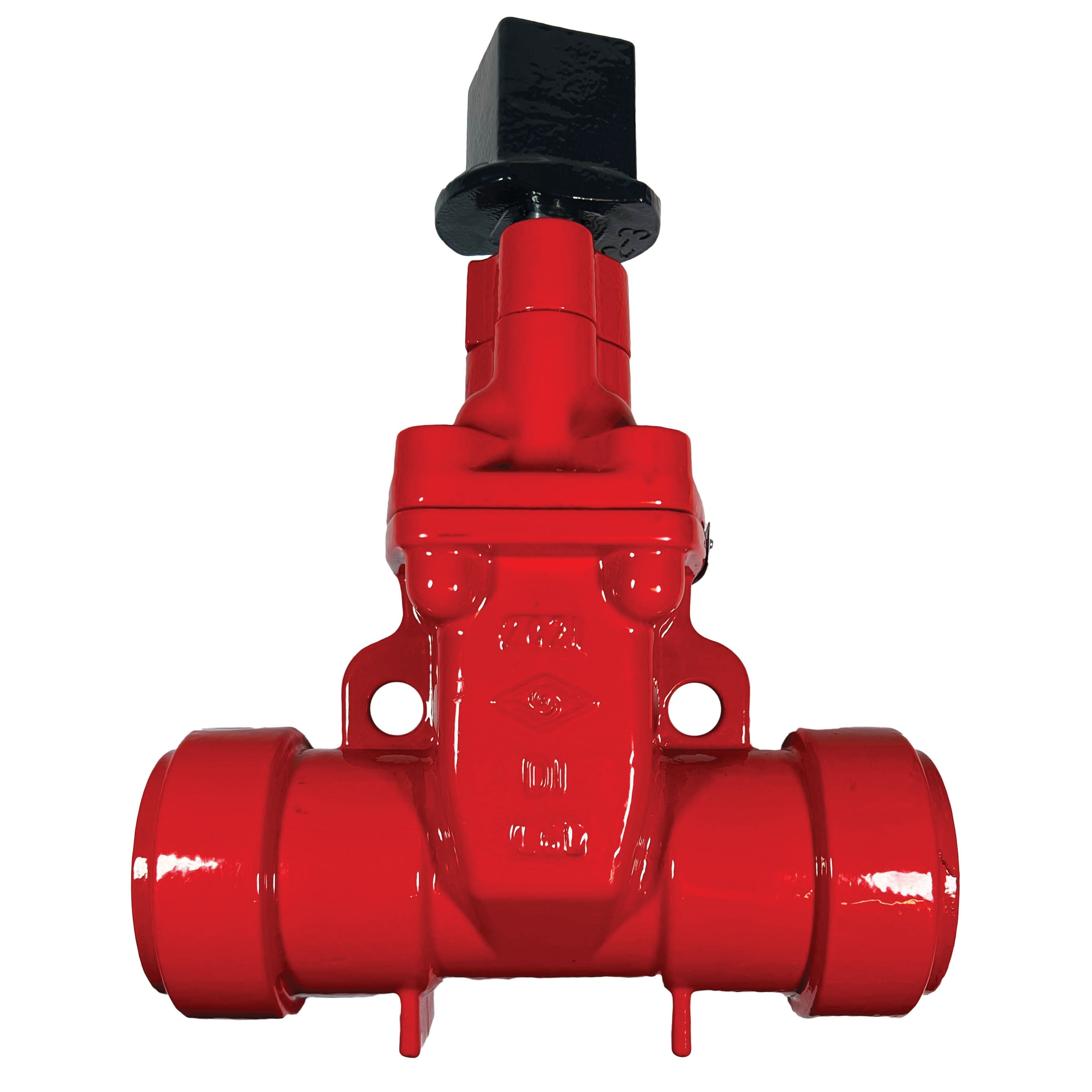 8" DI, RT X RT Gate Valve, NRS W/ OP NUT