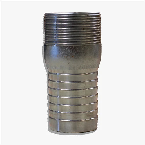 3" Steel King Nipple Male NPT x Hose - Fittings N' Valves