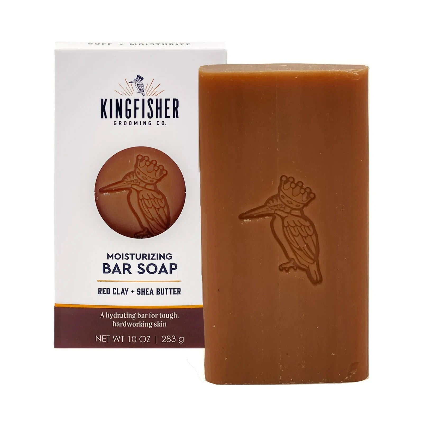 (3 pack) Kingfisher Co. Men's Moisturizing Bar Soap, Bourbon and Maple, 10 oz - Fittings N' Valves