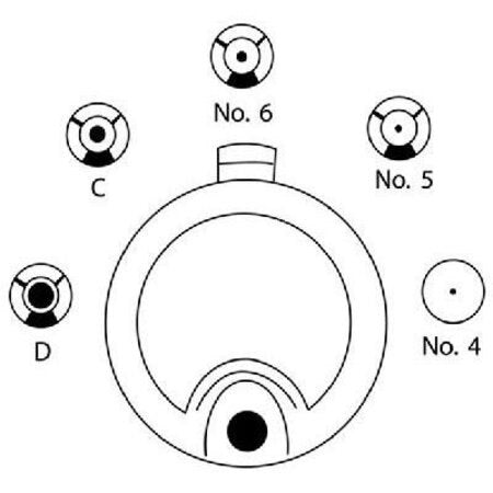 Maid O Mist 0220-5L Adjustable Angle Steam Valve (Kit Contains No. 4,5,6,C,D) - Fittings N' Valves