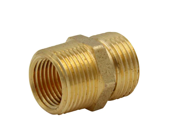 3/4" Male Hose x 3/4" MIP (1/2" FIP) LF - Fittings N' Valves