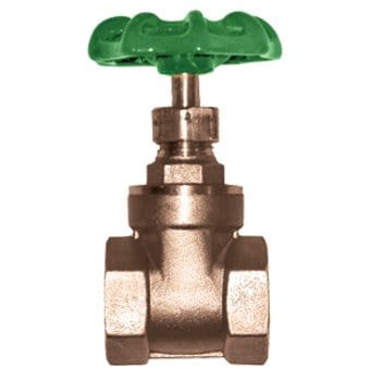 1/2" IPS Brass Gate Valve