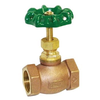 3/8" IPS Brass Globe Valve