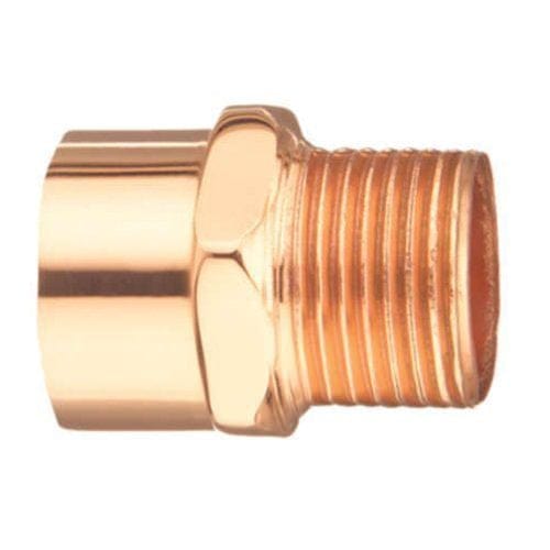 1/4" x 1/2" Copper x Male Adapter