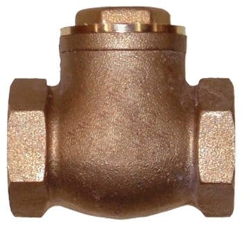 3/8" IPS Brass Swing Check Valve
