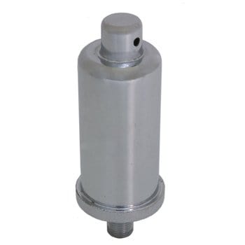 1/4" Straight Chrome Plated Brass Steam Radiator Air Vent Valve - Fittings N' Valves