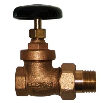 3/4" IPS Brass Radiator Gate Valve