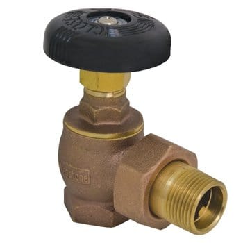 1-1/4" IPS Brass Steam Radiator Globe Valve - Fittings N' Valves