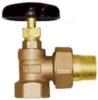 1" IPS Brass Hot Water Radiator Globe Valve