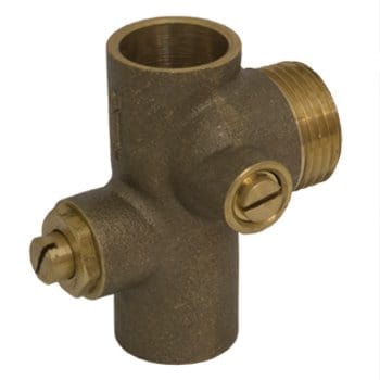 3/4" C x C Brass Purge & Balancing Valve