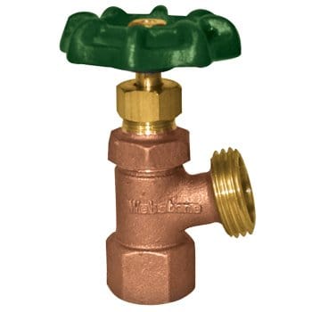 3/4" FIP x Hose Brass Boiler Drain