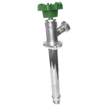 4" Chrome Plated Brass Frost Free Sillcock 1/2" MIP/SWT x Hose