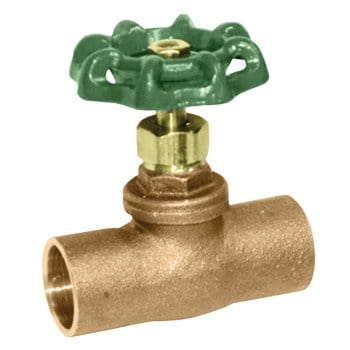 3/4" C x C Brass Stop Globe Valve